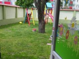 The area of kindergarten