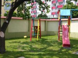 The area of kindergarten